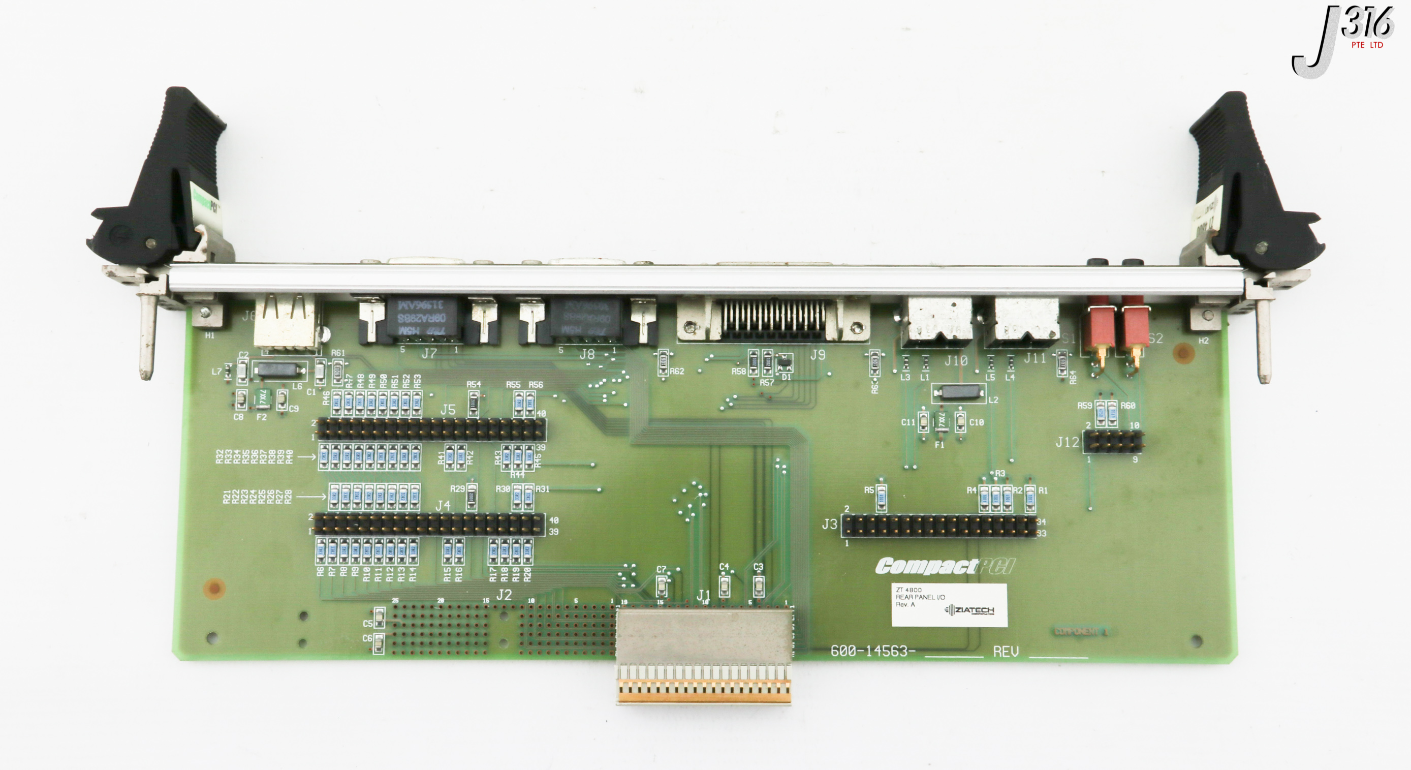 32361 ZIATECH PCB ASSY, COMPACTPCI REAR PANEL I/O 600-14563 ZT